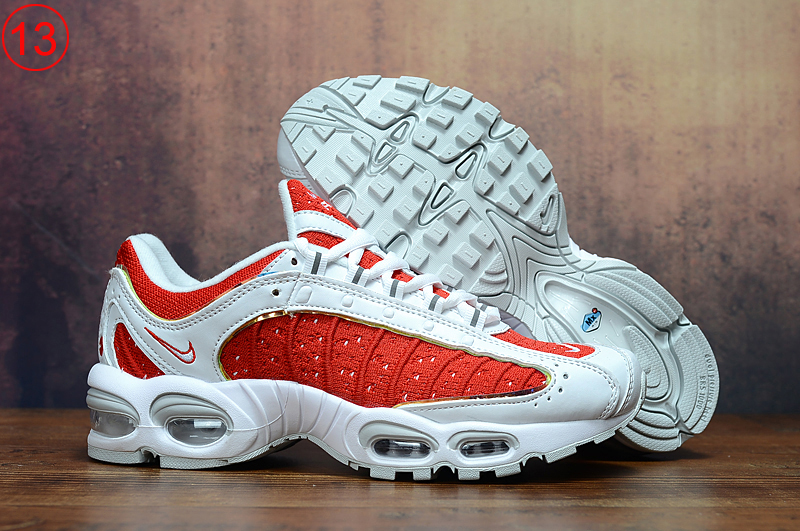 Nike x Supreme 3M White Red Shoes